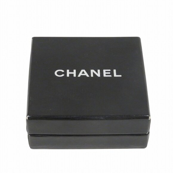 CHANEL Black Logo Earrings - Picture 6 of 9
